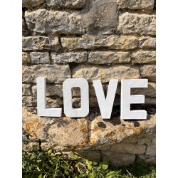 Lettres "LOVE"